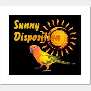 Sun Conure Parrot Sunshine Sunny Disposition Posters and Art